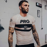 Vooruitgang gerangschikte concurrentie Rash Guard White