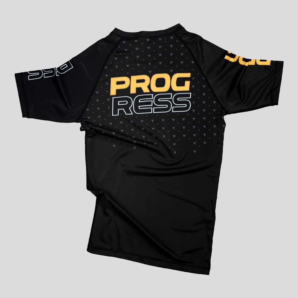 Progress Sportif Rash Guard Black/Orange