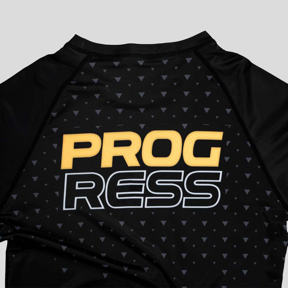 Progress Sportif Rash Guard Black/Orange