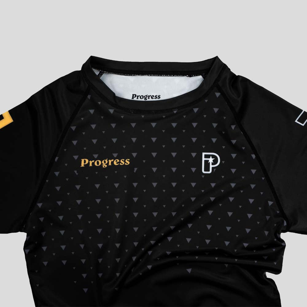 Progress Sportif Rash Guard Black/Orange