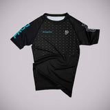 Progress Sportif Rash Guard Black/Teal