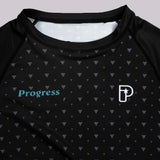 Progress Sportif Rash Guard Black/Teal