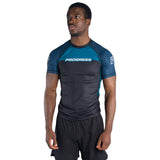 Progress Sugar Skull Rash Guard Black/Blue