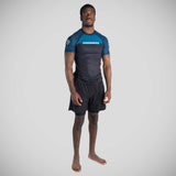 Progress Sugar Skull Rash Guard Black/Blue