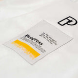 Fremgang stiftelsen tre BJJ Gi White