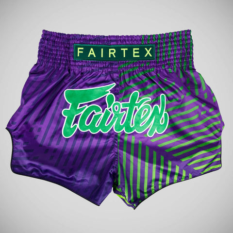 Purple Fairtex BS1922 Racer Muay Thai Shorts