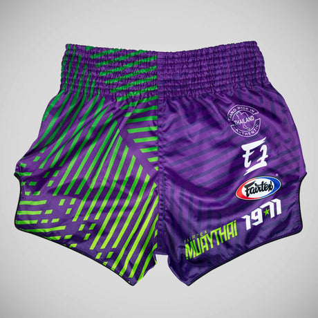 Purple Fairtex BS1922 Racer Muay Thai Shorts   