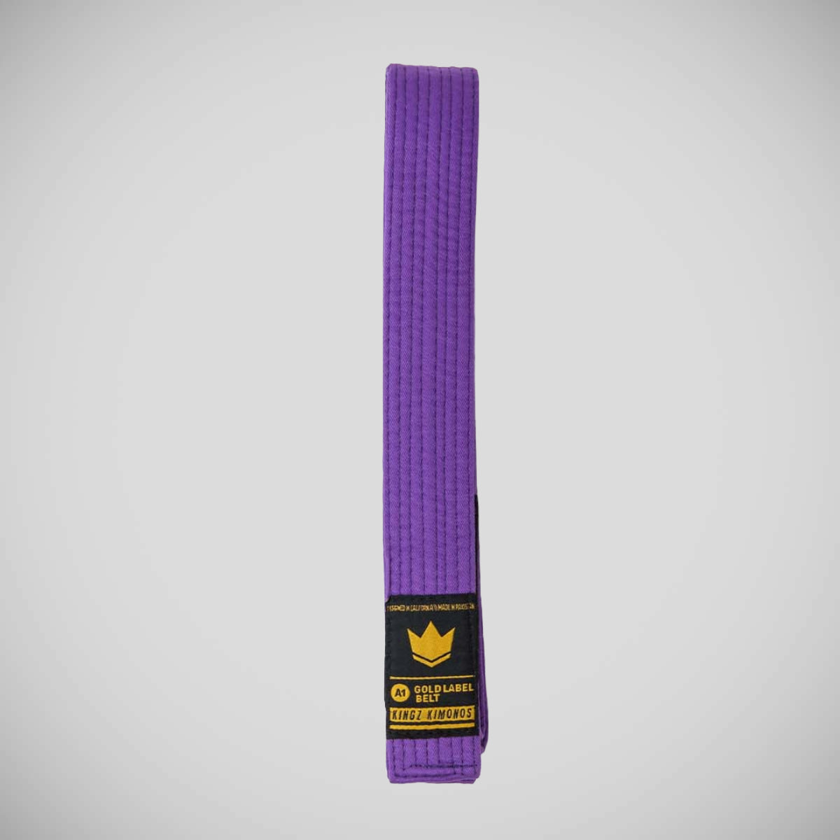 Purple Kingz Golden Label V2 BJJ Belt   