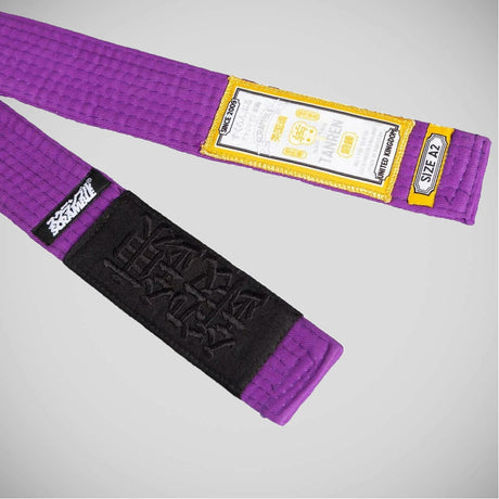 스크램블 Tanren V4 BJJ 벨트 보라색