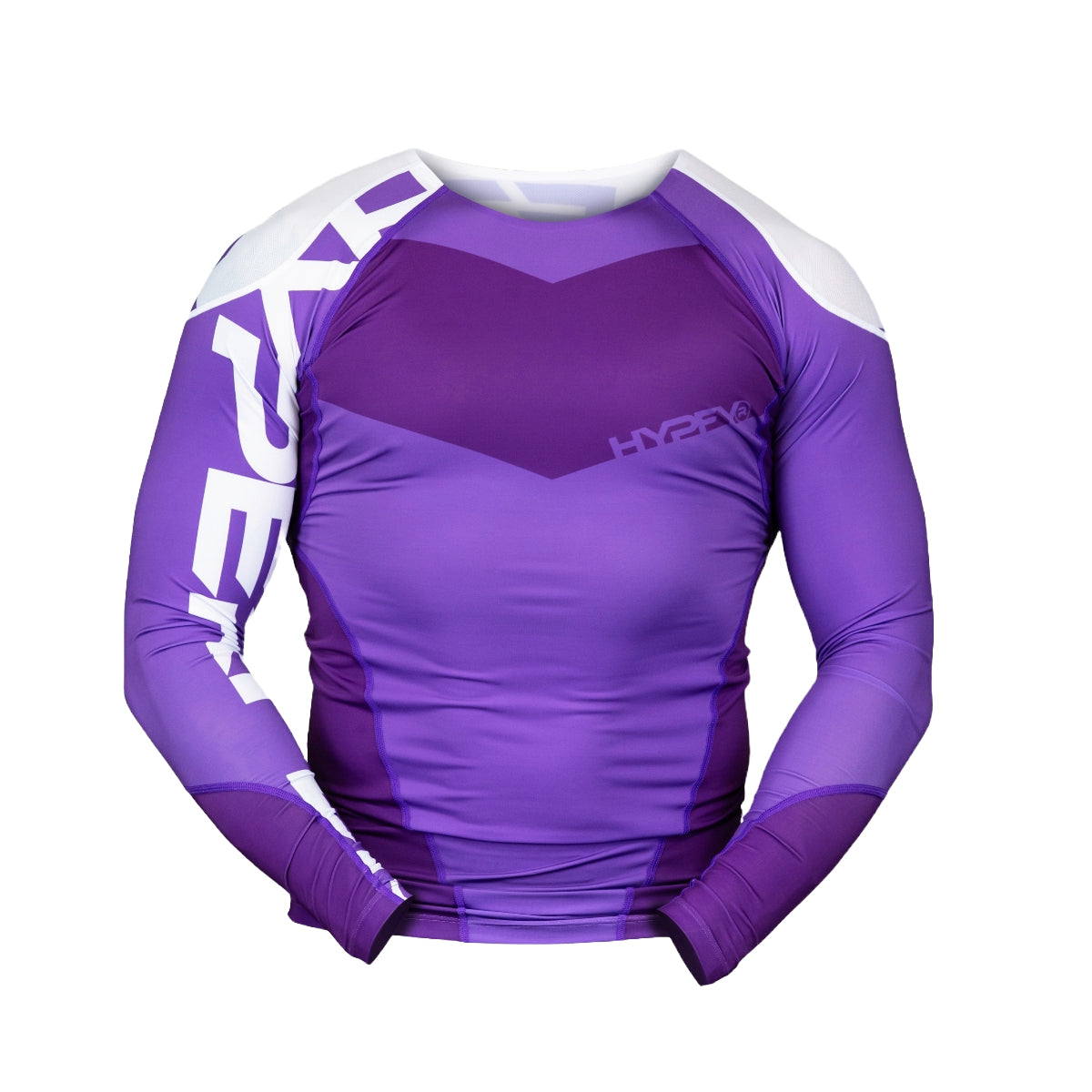 Hyperfly Supreme Edge Ranked Long Sleeve Rash Guard Purple from ...