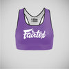 Purple/White Fairtex SB1 Classic Sports Bra