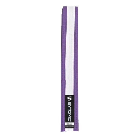 Purple/White Stripe Bytomic Martial Arts Belt