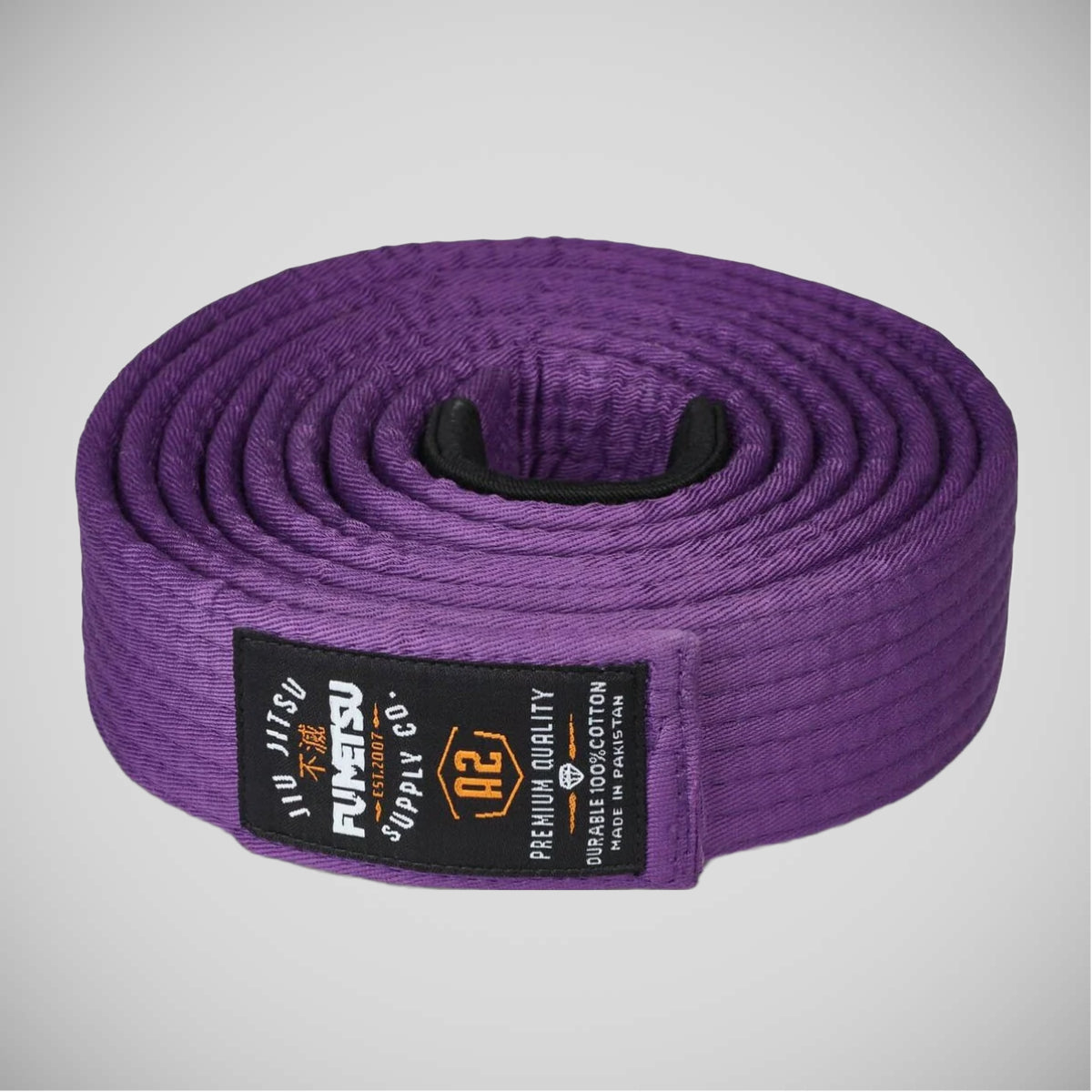 Purple Fumetsu V2 Adult BJJ Belt   