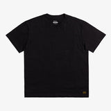 Schwarzes RVCA-Rezession T-Shirt