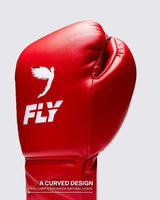 Fly Superlace Pro X 2 Boxing Gloves Red