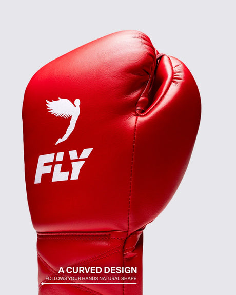 Fly Superlace Pro X 2 Boxing Gloves Red