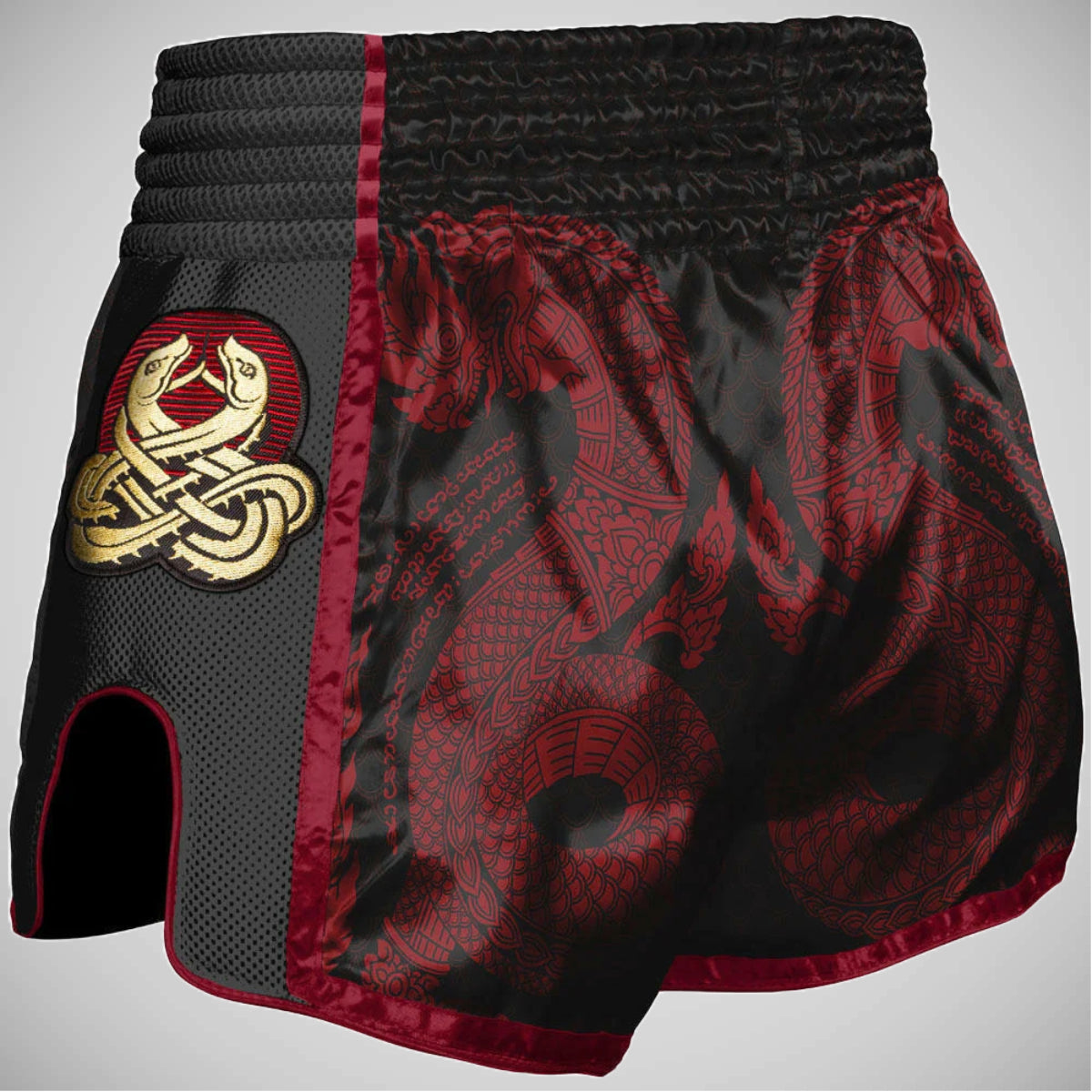 Short De Boxe MMA Et Muay Thai - Respirant, Avec Cordon De Serrage - Pour Entraînement, Sparring Et Compétition - Taille X-Large Bleu - 4