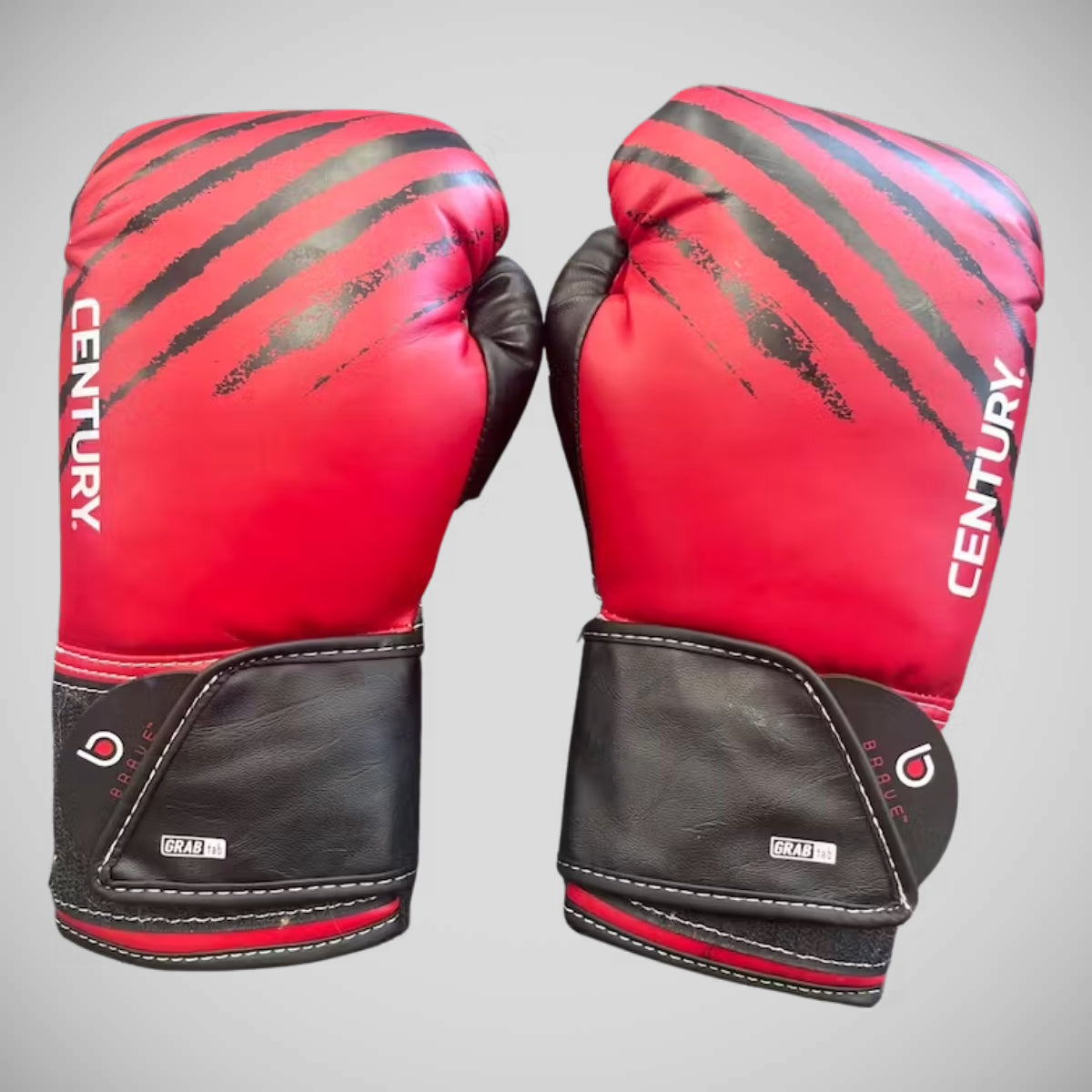 Red/Black Century Brave Youth Boxing Gloves   