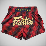 Red/Black Fairtex BS1919 Rodtang Muay Thai Shorts