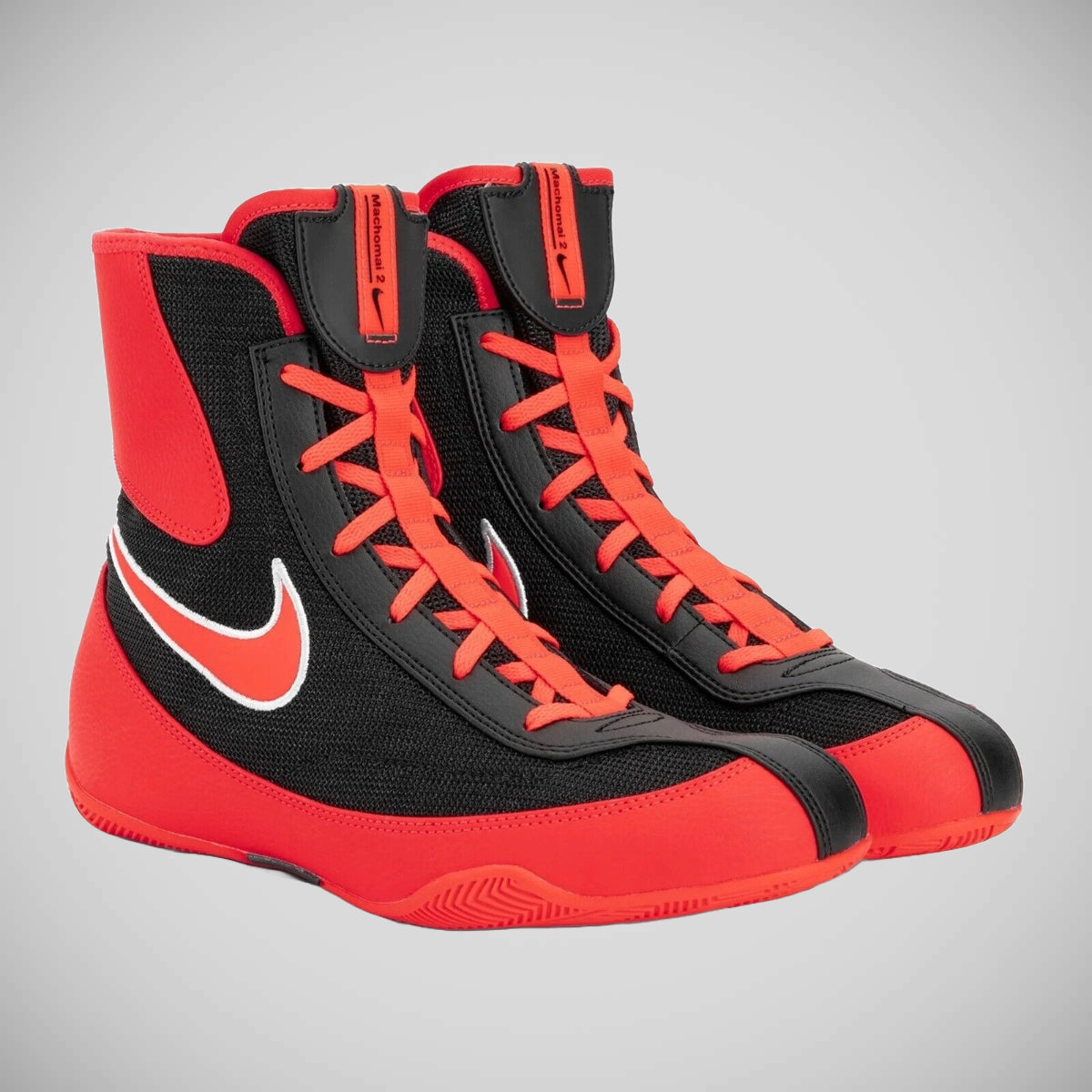 Red/Black Nike Machomai 2 Boxing Boots   