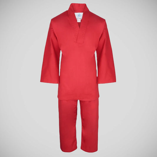 Red Bytomic Adult V-Neck Uniform