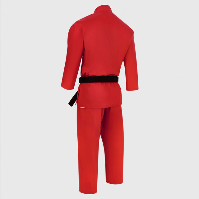 Bytomic Red Label V-Neck Adult Martial Arts Uniform Red