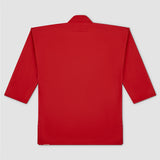 Red Bytomic Red Label V-Neck Adult Martial Arts Uniform   