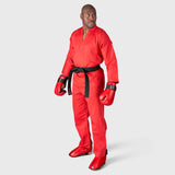 Bytomic Red Label V-Neck Adult Martial Arts Uniform Red