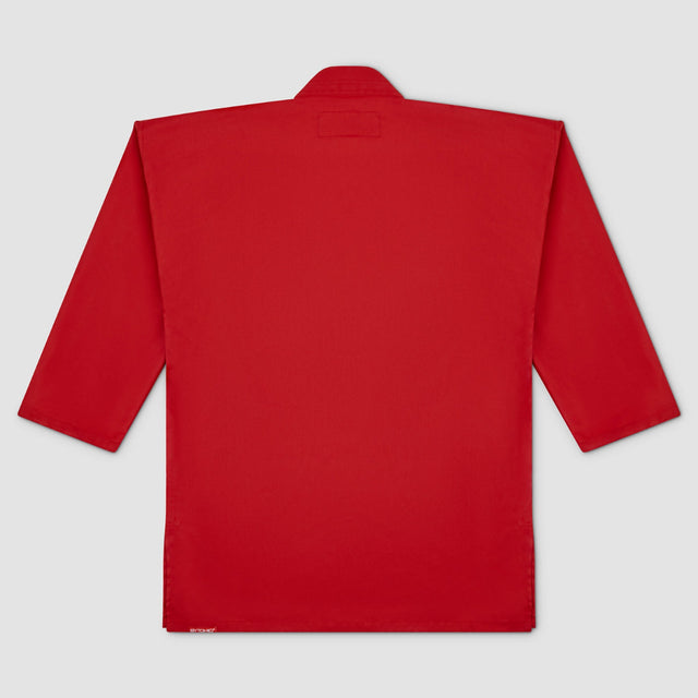 Bytomic Red Label V-Neck Kids Martial Arts Uniform Red