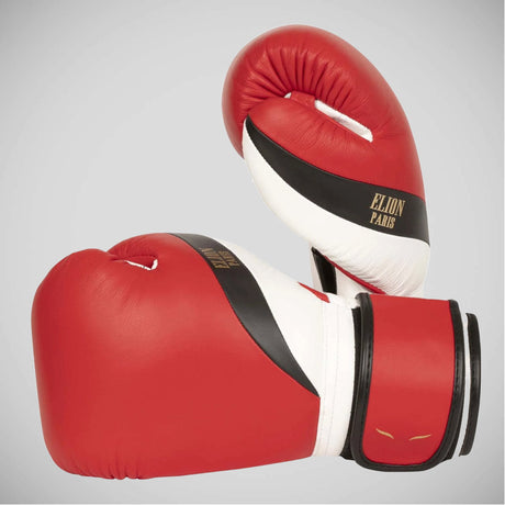 Elion Paris elegante Boxhandschuhe rot