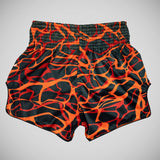 Fairtex BS1926 Magma Muay Thai shorts vermelho