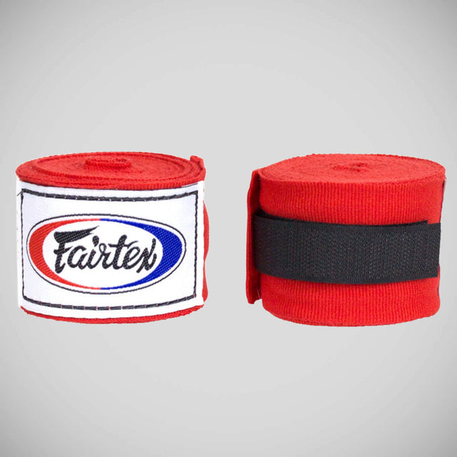 Red Fairtex HW2 4.5m Hand Wraps   