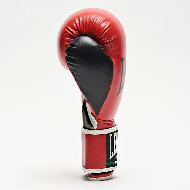 Leone Flash Boxing Gloves Red