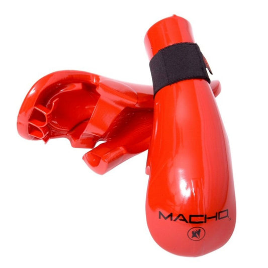 Red Macho Dyna Closed Finger Punch
