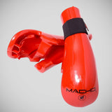 Macho Kids Dyna Closed Finger Punch Red