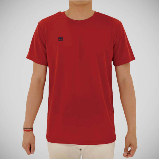 Red Mooto Cool Round Performance T-Shirt