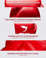 Fly Superloop Pro X 2 Boxing Gloves Red