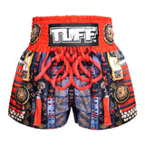 TUFF Sport MS657 The Armour Muay Thai Shorts Red