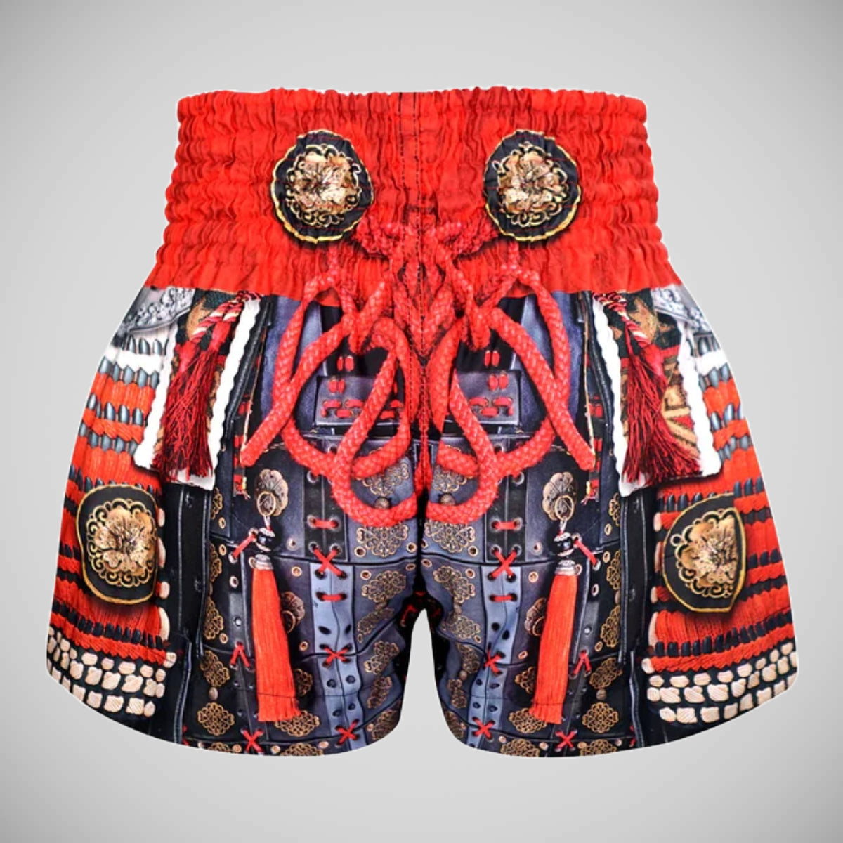 TUFF Sport MS657 The Armour Muay Thai Shorts Red