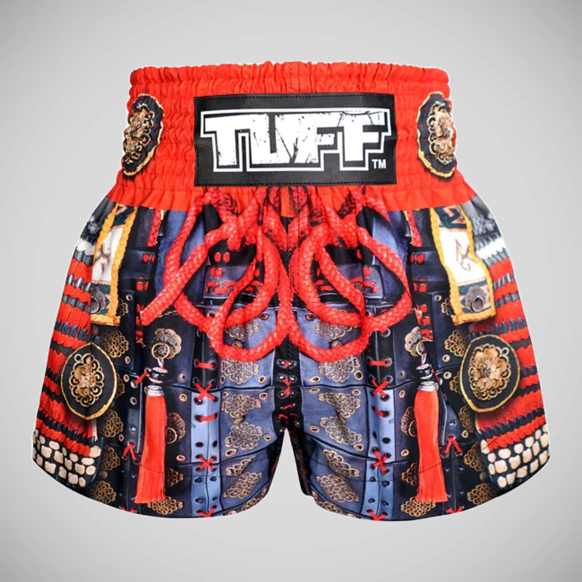 TUFF Sport MS657 The Armour Muay Thai Shorts Red