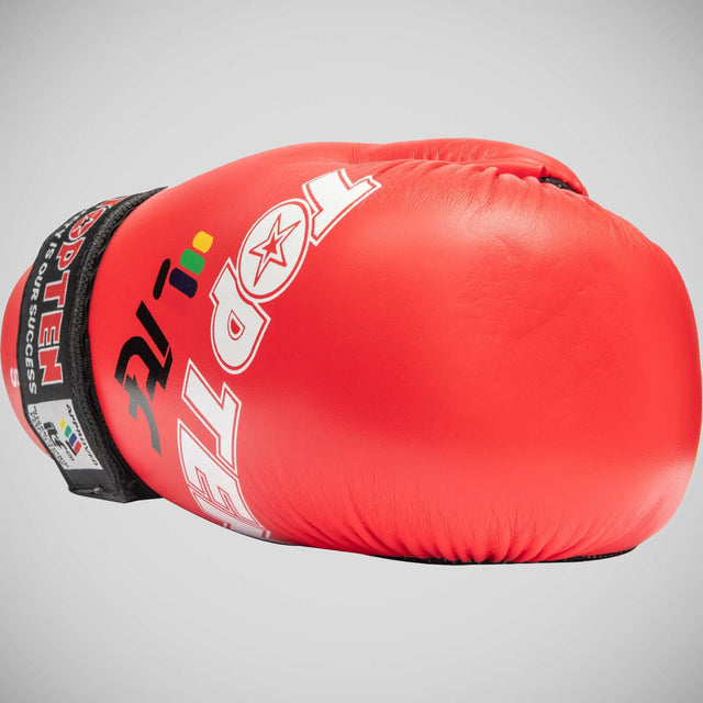Top Ten Open Hand ITF Gloves Red