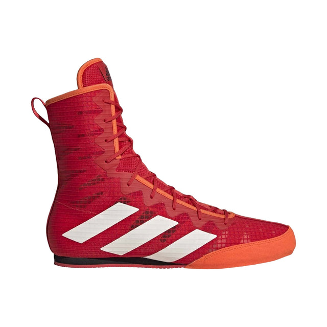 Adidas Box Hog 4 Boxing Boots Red/White