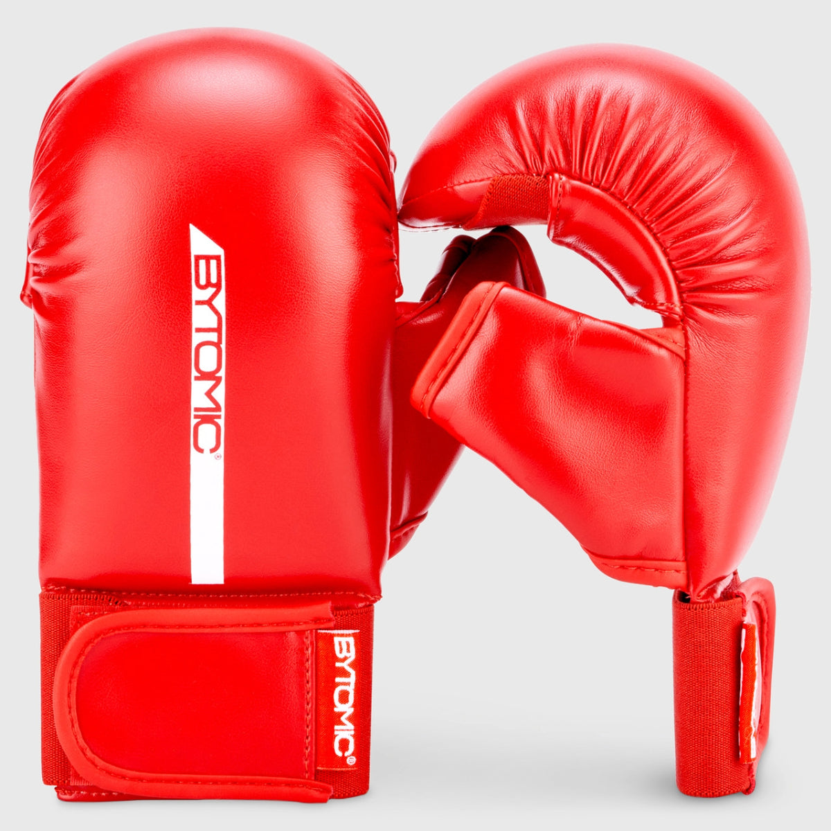 Bytomic Red Label Karate Mitt with Thumb Red/White from Made4Fighters