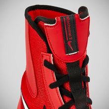 Red/White Nike Machomai 2 Boxing Boots