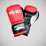 Red/Black Pro-Box Club Spar Boxing Gloves   