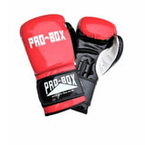 Red/Black Pro-Box Club Spar Boxing Gloves   