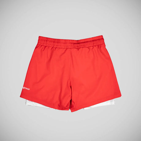 Профиль прогресса Красные и белые гибридные шорты красные/белые