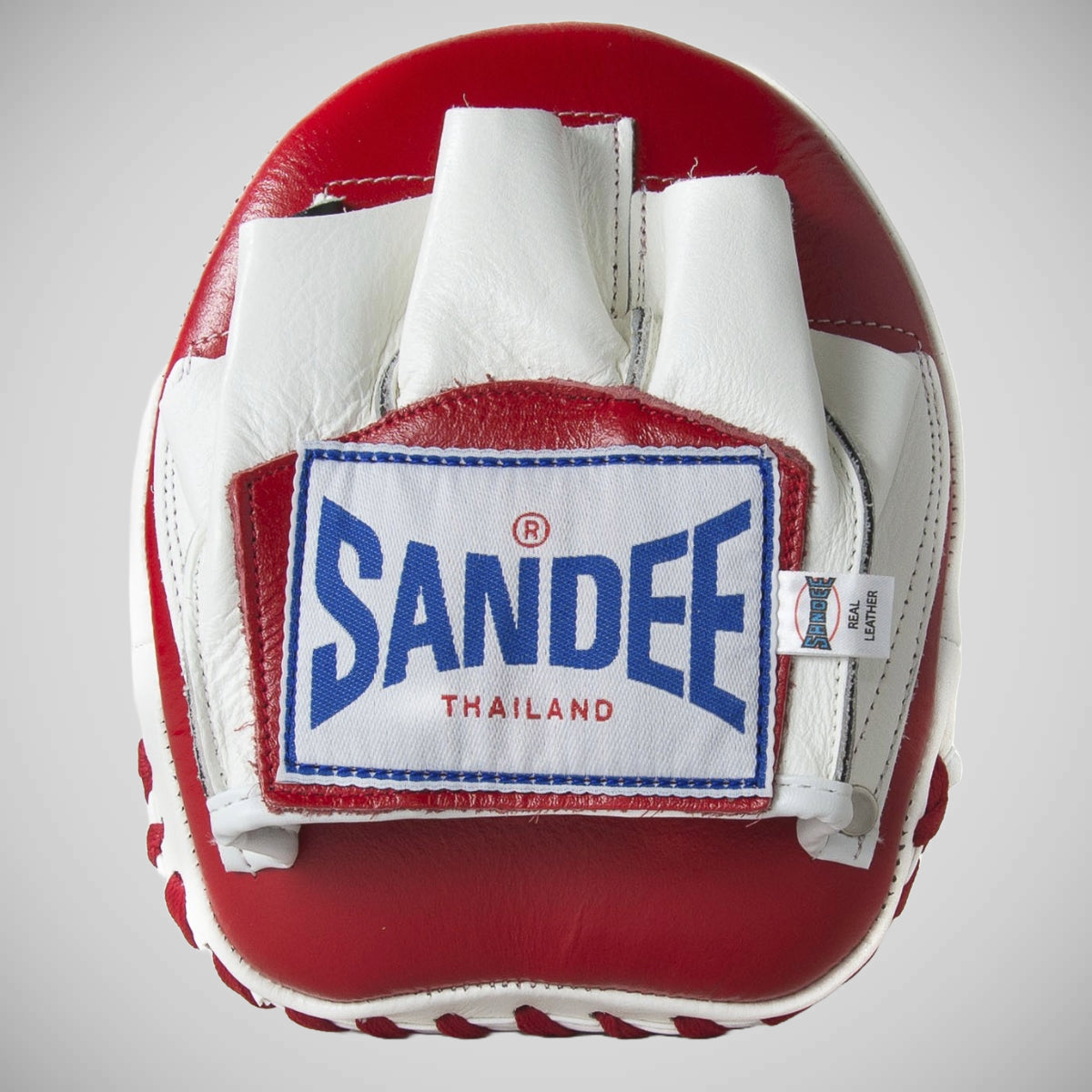 Red/White Sandee Mini Focus Mitts   