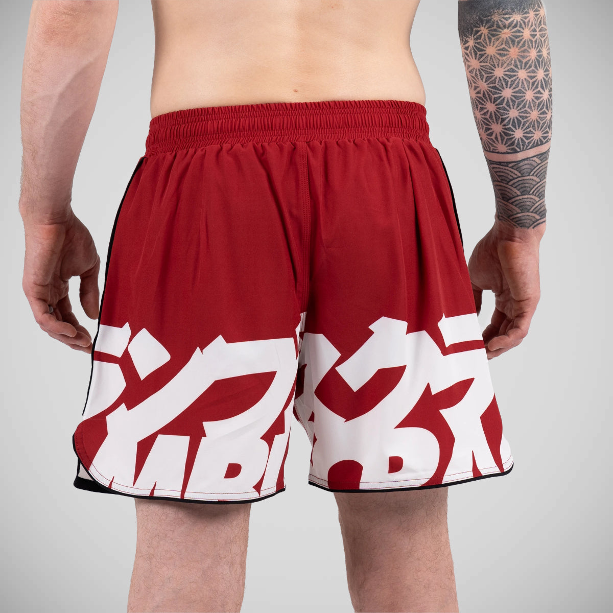 Red/White Scramble Baka Grappling Shorts   