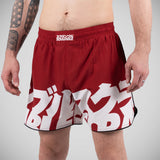 Red/White Scramble Baka Grappling Shorts   